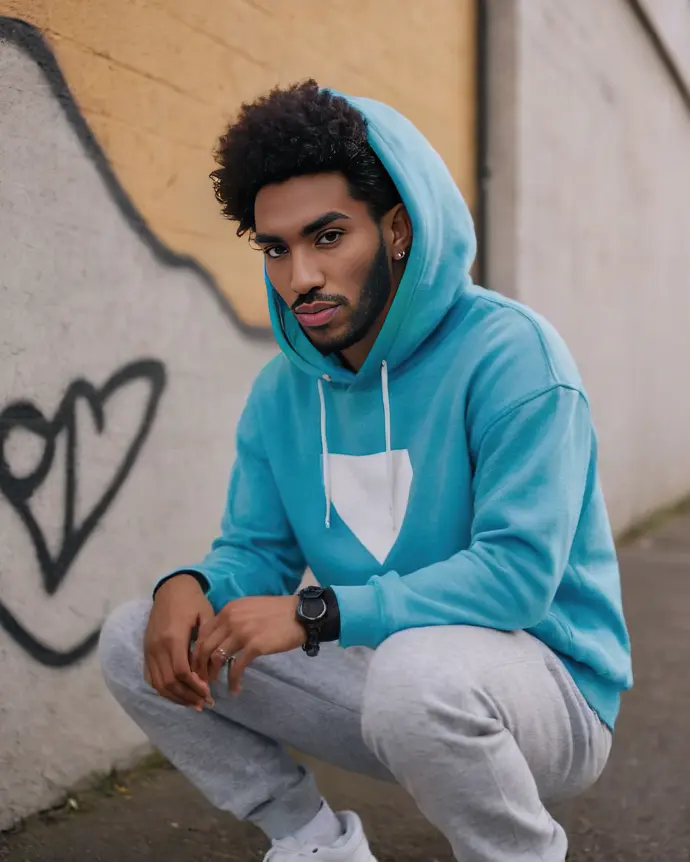 Modelo IA Unsyn - Moda masculina