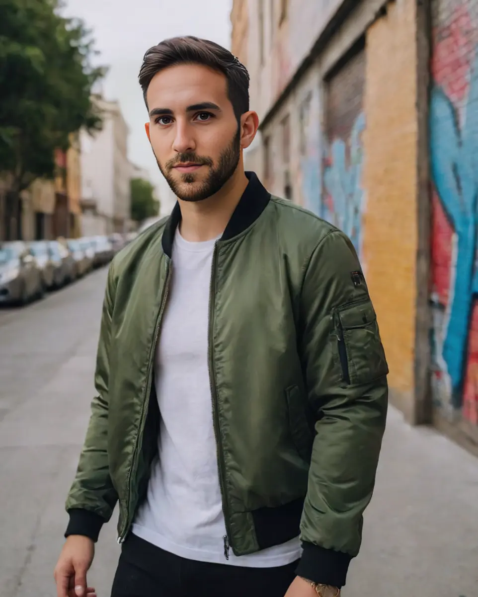 Modelo IA Unsyn - Moda masculina