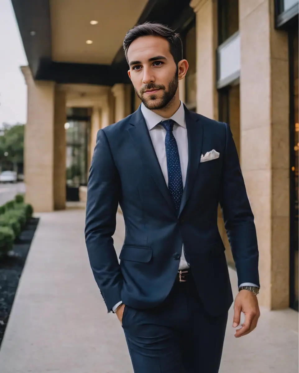Modelo IA Unsyn - Moda masculina