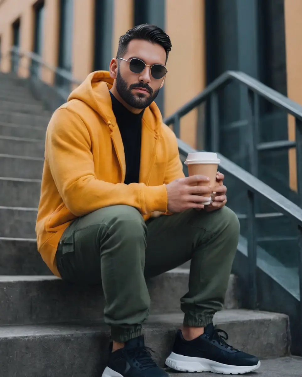 Modelo IA Unsyn - Moda masculina