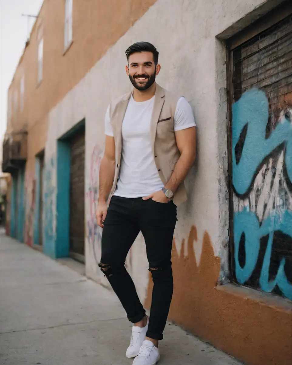 Modelo IA Unsyn - Moda masculina